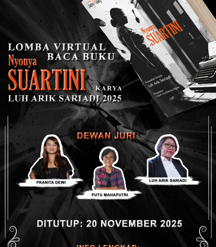 Lomba Virtual Baca Buku ‘Nyonya Suartini’ karya Luh Arik Sariadi 2025